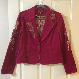 Vintage True Meaning Courduroy Blazer, size 6.